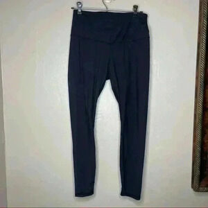 Fabletics Black High Rise Mesh Tights Leggings